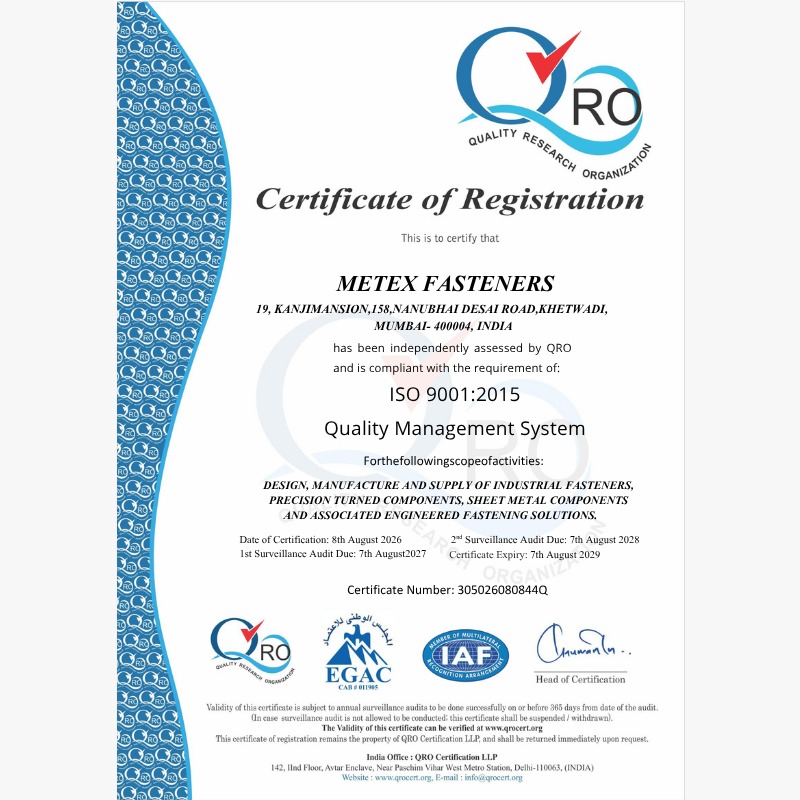 ISO Certificate